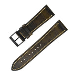 Wax Leather Watch Strap Watch Band Genuine Leather Genuine Leather Watch Band Soft Thin - EX-STOCK Canada