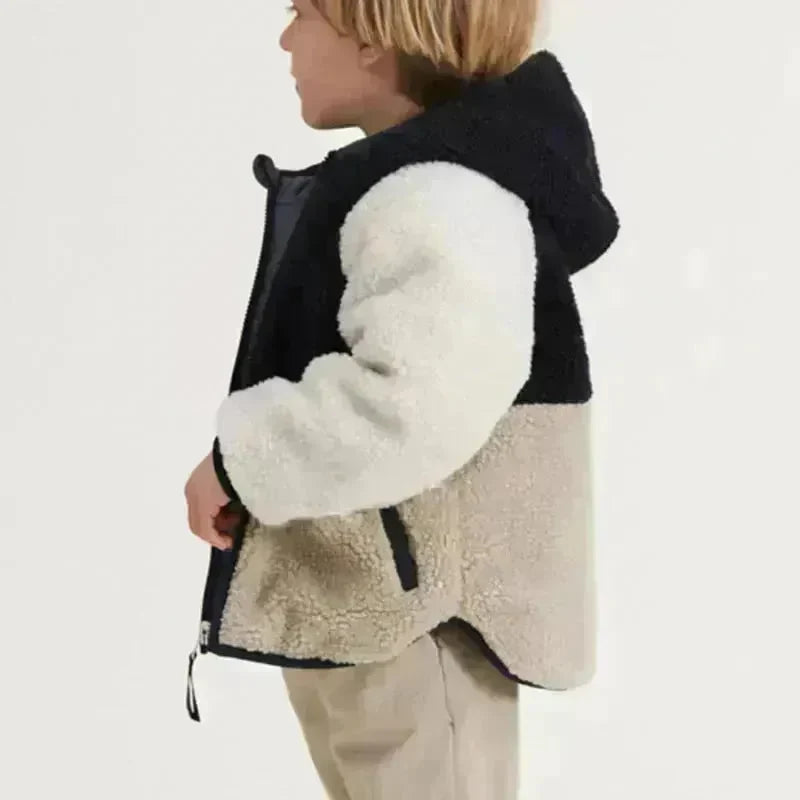 Children's Double-sided Wear Hooded Cotton Coat Jacket - EX-STOCK CANADA