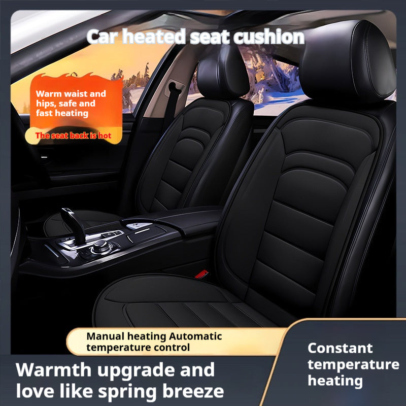 Winter Solid Color Car Plush Warm Cushion | EX-STOCK product gallery photo 2