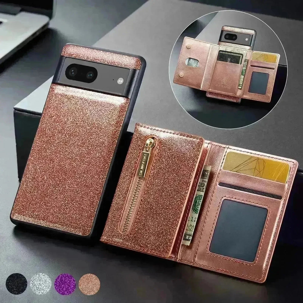 Magnetic Card Holder Protective Case Phone Case Leather Case - EX-STOCK CANADA