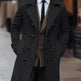 Fall Winter Men Woolen Coat Double Breasted Overcoat for men - EX-STOCK Canada