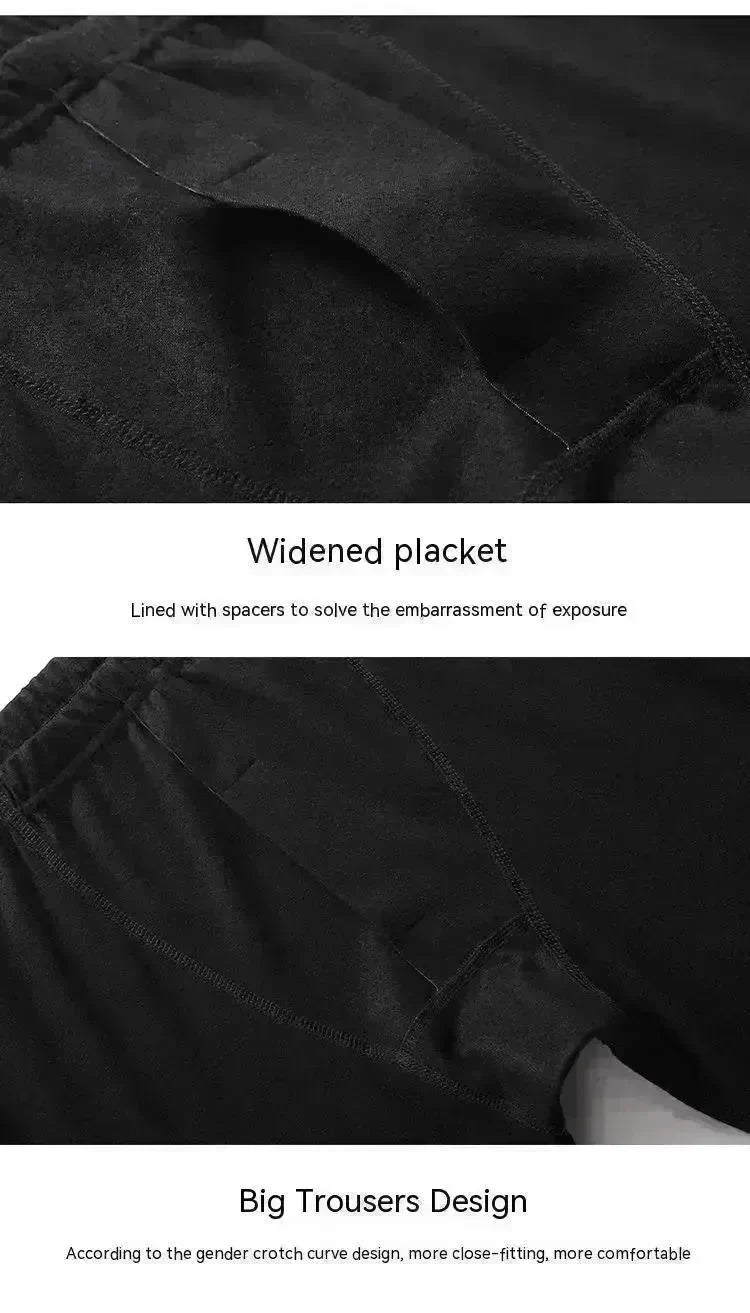 Men's Thermal Underwear Fleece-lined Double-sided Brushed Long John set - EX-STOCK CANADA