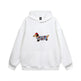 Pull à capuche décontracté à manches longues avec dessin animé 