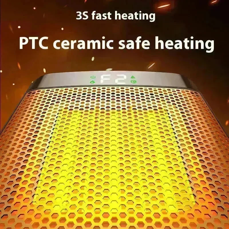 Portable Whole House Room Instant 3D Electric Flame Space Heater - EX-STOCK CANADA
