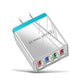 4-Port USB Wall Charger with Quick Charge 3.0 – EU, UK & US Plug | Multi-Colour