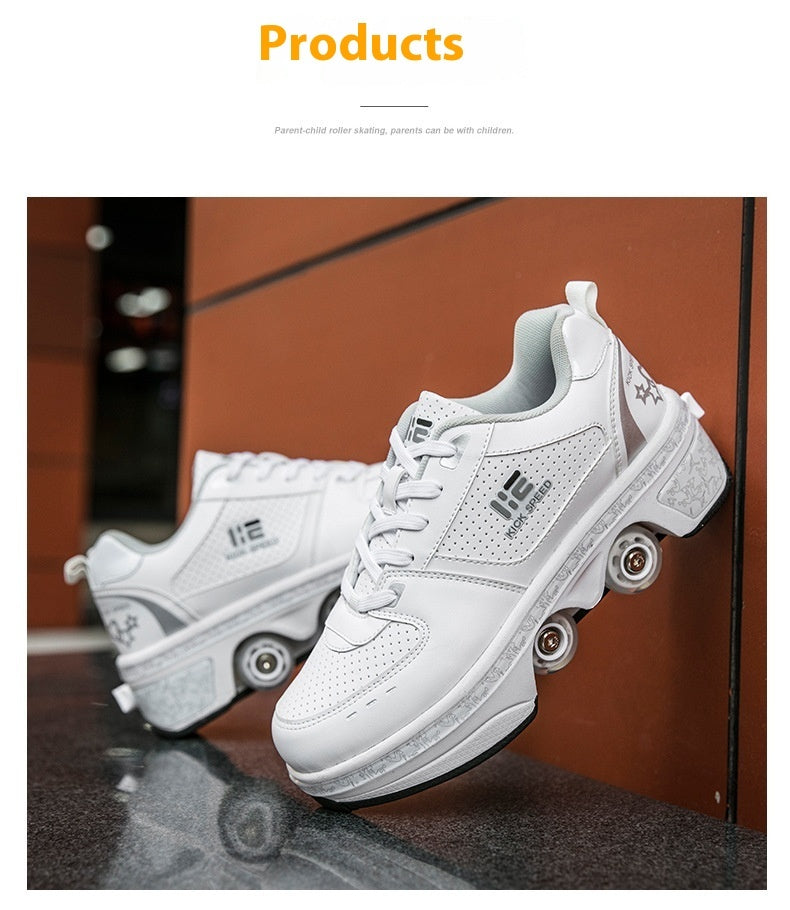 4-Wheel Heelys Skate Shoes – Retractable Roller Sneakers for Kids & Adults (EUR 33–42) 2