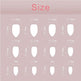 24 PCS Aurora Powder Nail Art, Length Long Water Pipe Fake Nails, Had Nail Tips False Nail EX-STOCK Canada 