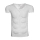 Men's Invisible Shoulder Pad Fake Chest T-Shirt – Removable Muscle Pad (S–XL)