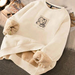 Autumn Winter Fleece-lined thick sweatshirt Pullover top for men - EX-STOCK Canada