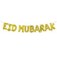 Eid Mubarak Foil Balloon Set – Silver Gold Rose Gold Letter & Crescent Balloons