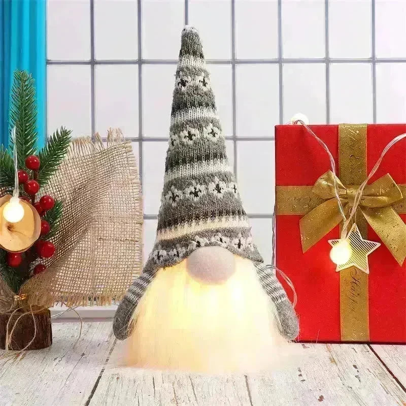 Christmas Decoration Luminous Figurine Doll Ornaments - EX-STOCK CANADA