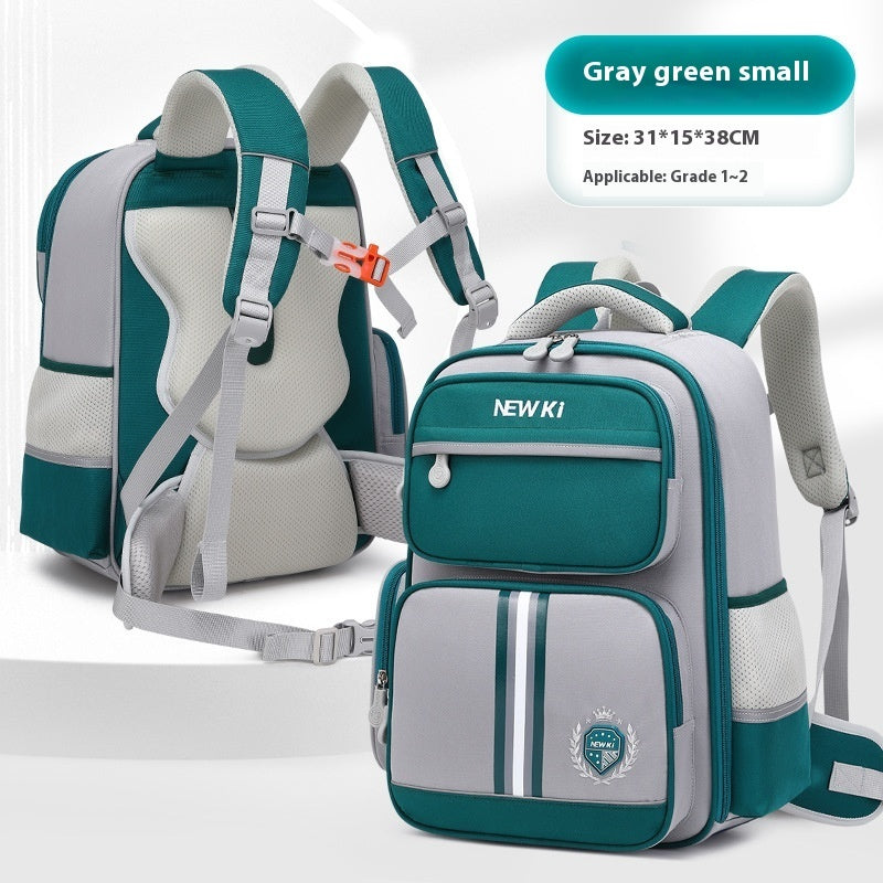 School Student Schoolbag Children's Waterproof Backpack Wear-resistant Men And Women EX-STOCK