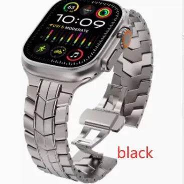 Replaceable Stainless Steel Chain Watch Strap Suitable For Apple IWatch - EX-STOCK Canada