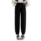 Fleece-lined Casual Harem Drawstring sweat Pants For Women - EX-STOCK Canada