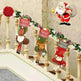 2024 New Year Xmas Big Stockings Set Decorations Christmas 3D Plush Big Sock Christmas Tree Pendant Decorating Supplies - EX-STOCK CANADA