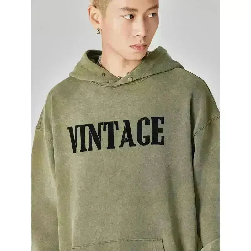 Men's Fashion Casual Hoodie Sweatshirt Pullover top men - EX-STOCK CANADA