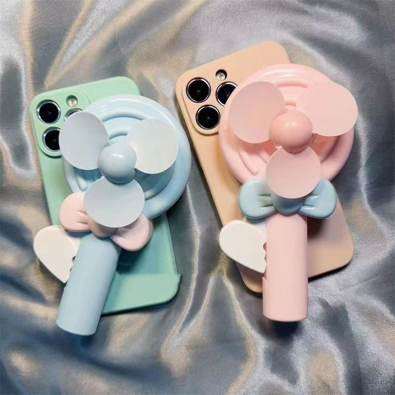 Lollipop Hand Fan Drop-resistant Soft Phone Case EX-STOCK Canada 