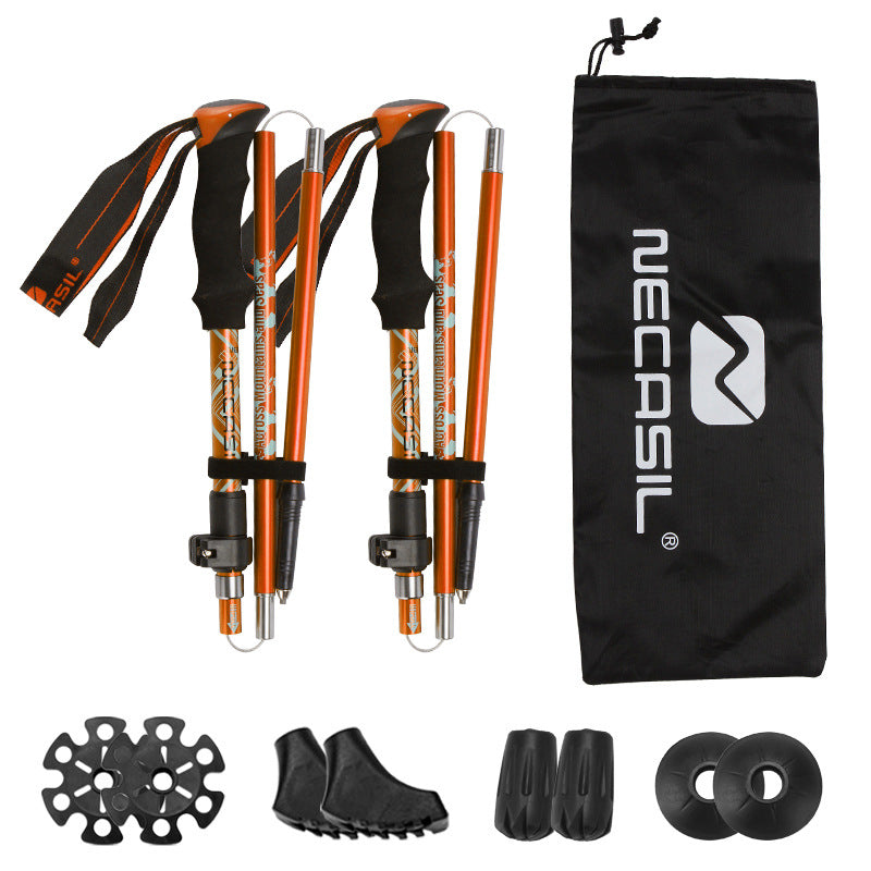Adjustable aluminum trekking pole 32–125 cm – product view 8