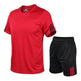 2pcs Men's Sportwear Soccer Football Active wear Fitness wear for men - EX-STOCK Canada
