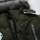 Fashion Boys Thicken Letter Print Hooded Cotton Jacket - EX-STOCK CANADA