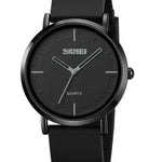 Silicone Strap Round Quartz Watch - EX-STOCK Canada