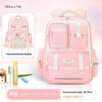 Children's Spine Protection Backpack Multi-compartment Burden Reduction Schoolbag - EX-STOCK Canada