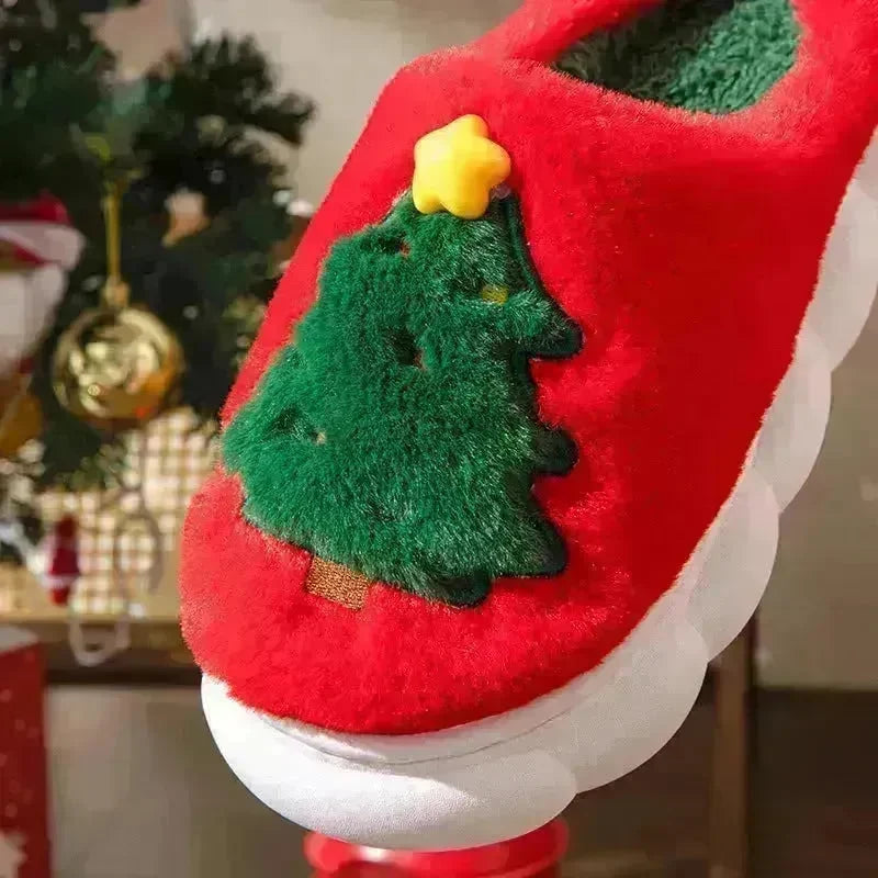 Christmas Tree Women's Home Slippers - EX-STOCK CANADA
