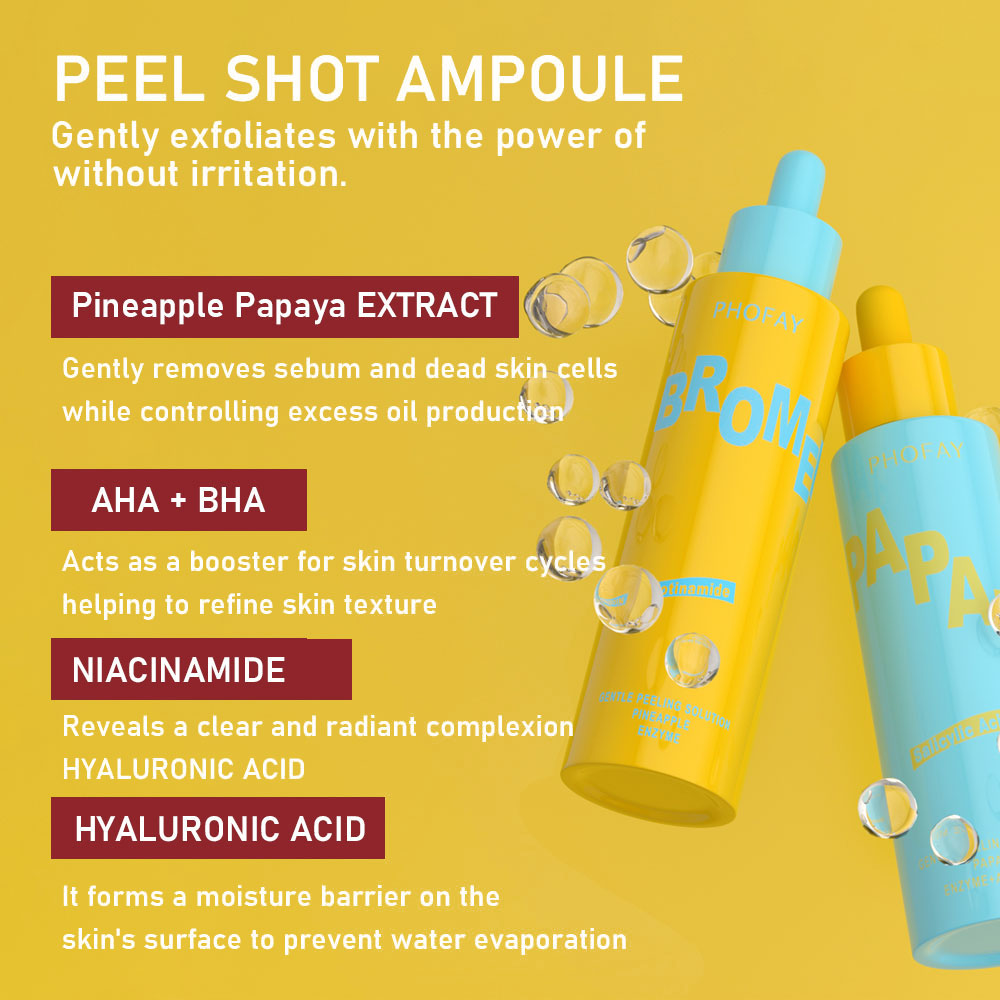 Phofay Exfoliating Face Scrub Set – Deep Pore Cleansing & Skin Renewal