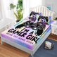 Fitted Sheet Duvet Cover Three-piece Gamepad Cool Mattress Cover EX-STOCK Canada 