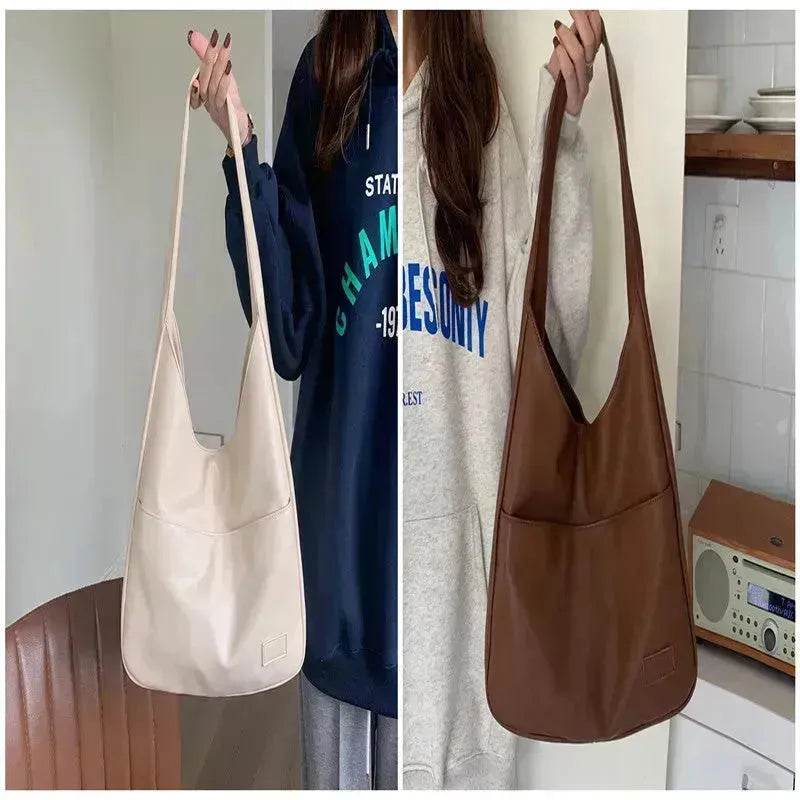 Fashion Tote Bag Large Capacity Casual Shoulder Bag Women's Commuting Handbag College Student - EX-STOCK Canada