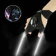 LED Outdoor Flashlight Fishing Half Finger Sports Lighted Gloves - EX-STOCK Canada