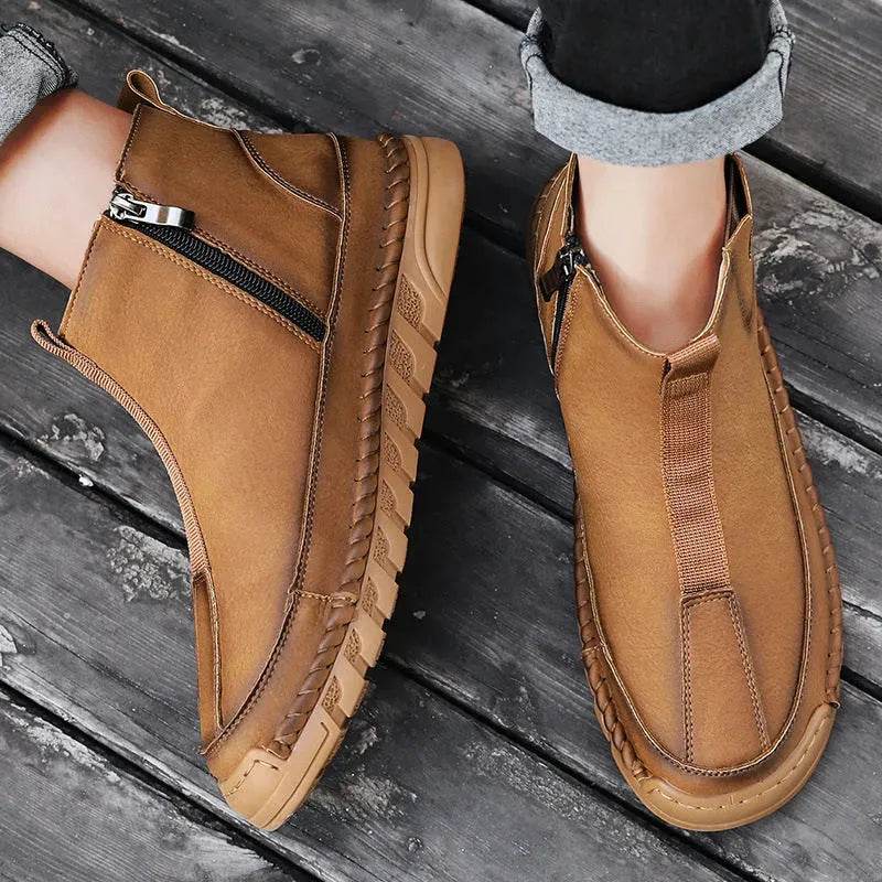 Slip-on High-top Casual Martin Boots for Winter - EX-STOCK Canada