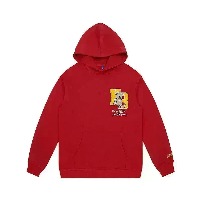 Casual Fall Unisex Oversized Hoodie Pullover sweatshirts Street style - EX-STOCK CANADA