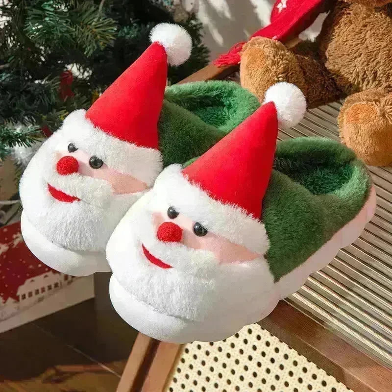 Santa Claus Home Thick-soled Non-slip Slippers - EX-STOCK CANADA