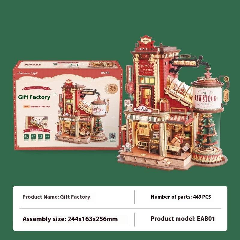 3D Puzzle Wooden Assembly Block Toy EX-STOCK Canada 