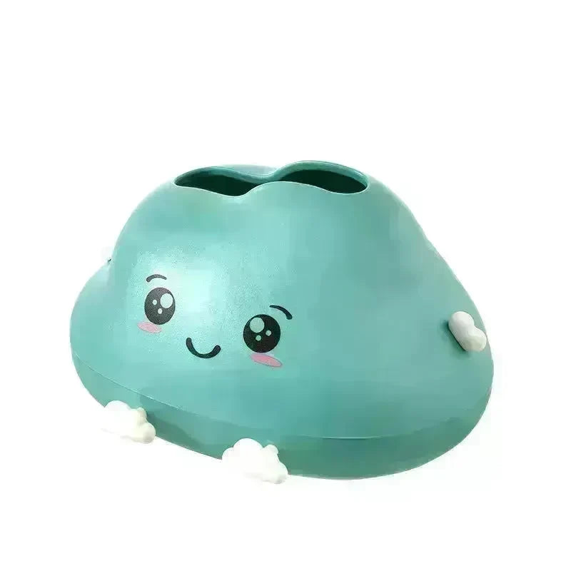 Creative Cartoon Clouds Plastic Paper Napping Box Cute Desktop Bathroom Tissue Box - EX-STOCK CANADA