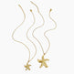 Women's Stainless Steel Starfish Conch Necklace EX-STOCK
