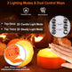 4 Pack Halloween LED Pumpkin Lights Battery Operated Halloween Decoration Lights With 2 Light Modes 4 Timer Setting Remorte Control For Party Pumpkin Decor - EX-STOCK Canada