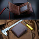 Custom Men's leather Wallet Zipper Valentine's Day gift Personalized Men's Wallet - EX-STOCK Canada