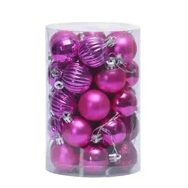 34 Christmas Ball Set 4cm Christmas Ornaments - EX-STOCK CANADA