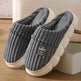 Winter Corduroy Slippers Home Bedroom Floor Plush Shoes Fashion Solid Color Non-slip Slippers For Women Men - EX-STOCK Canada