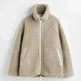New Fashion Loose Anti-cashmere Hooded Zipper Huge Fleece Winter Jacket - EX-STOCK CANADA
