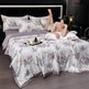 Printed Washed Tencel Summer Cooling Duvet Four-piece Set EX-STOCK Canada 