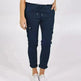 Casual Cargo Pants With Pockets Solid Color Drawstring Waist Pencil Trousers For Women - EX-STOCK CANADA