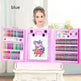 Double Panel Easel Version Watercolor Pen Set Brush Crayon Oil Pastel Children Painting Coloring Drawing Art set. - EX-STOCK CANADA