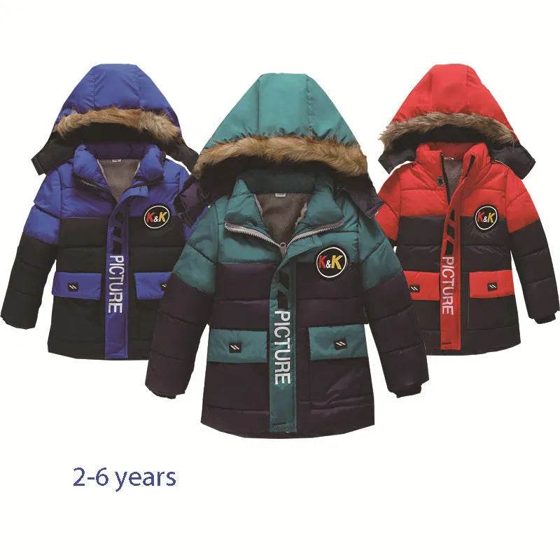 Children's Boys' Thickening Coat - EX-STOCK Canada
