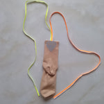 Christmas Reflective Luminous Dance Strap Women's Socks EX-STOCK Canada 