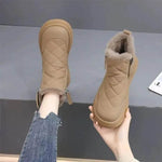 Snow Boots For Women Winter New Fleece-lined Thickened Northeast China Cotton Shoes Waterproof Non-slip Warm - EX-STOCK Canada
