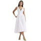 Women's Summer French Seaside Vacation Waist-tight Temperament Midi Skater Dress - EX-STOCK CANADA