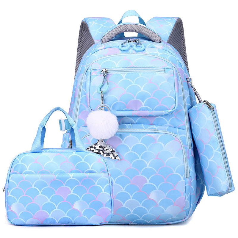 Printed Primary School Student Schoolbags Burden Alleviation Waterproof EX-STOCK